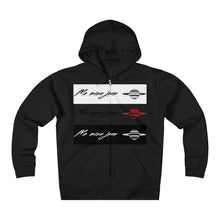 Unisex Me Mine Jean Logo Fleece Zip Hoodie