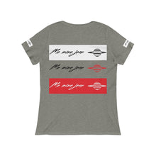 Woman Me Mine  jean logo Scoop Neck Tee