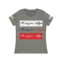 Woman Me Mine  jean logo Scoop Neck Tee