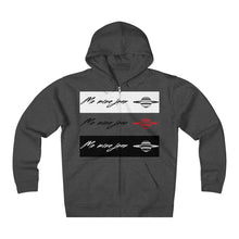 Unisex Me Mine Jean Logo Fleece Zip Hoodie