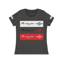 Woman Me Mine  jean logo Scoop Neck Tee