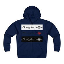Unisex Me Mine Jean Logo Fleece Zip Hoodie