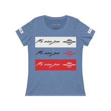 Woman Me Mine  jean logo Scoop Neck Tee