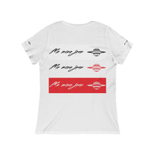 Woman Me Mine  jean logo Scoop Neck Tee