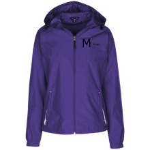 Ladies' Jersey-Lined Hooded Windbreaker