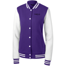Women's Fleece Letterman Jacket