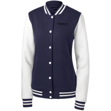 Women's Fleece Letterman Jacket