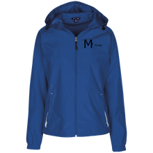 Ladies' Jersey-Lined Hooded Windbreaker
