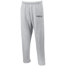 Open Bottom Sweatpants with Pockets