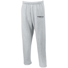 Open Bottom Sweatpants with Pockets