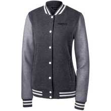 Women's Fleece Letterman Jacket
