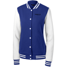 Women's Fleece Letterman Jacket