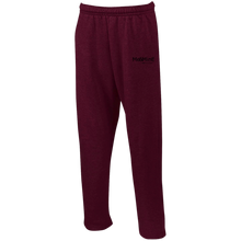 Open Bottom Sweatpants with Pockets