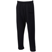 Open Bottom Sweatpants with Pockets