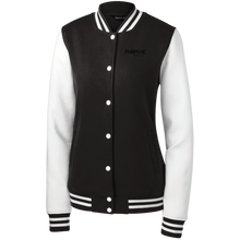 Women's Fleece Letterman Jacket