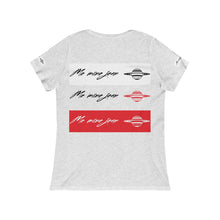 Woman Me Mine  jean logo Scoop Neck Tee