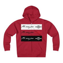 Unisex Me Mine Jean Logo Fleece Zip Hoodie