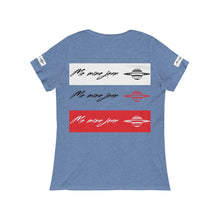 Woman Me Mine  jean logo Scoop Neck Tee