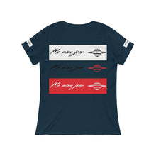 Woman Me Mine  jean logo Scoop Neck Tee