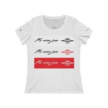 Woman Me Mine  jean logo Scoop Neck Tee