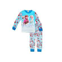 New kids Frozen anna elsa princess Series pajamas sets Baby girls boys clothes pijamas cartoon long sleeve Tshirt+Pants 2pcs/set