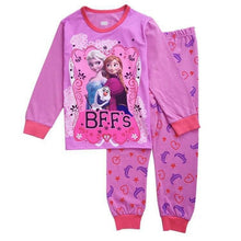 New kids Frozen anna elsa princess Series pajamas sets Baby girls boys clothes pijamas cartoon long sleeve Tshirt+Pants 2pcs/set