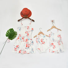 tank mother daughter dresses floral overall pants family look mommy and me matching clothes outfits mom mum mama and baby dress