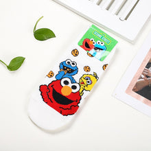 Disney 1pair Lion King Simba/Wild Boar/Aladdin Lamp God/Dumbo Socks Harajuku cartoon Print Funny sock spring short Sock
