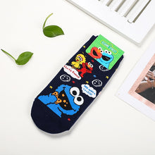 Disney 1pair Lion King Simba/Wild Boar/Aladdin Lamp God/Dumbo Socks Harajuku cartoon Print Funny sock spring short Sock