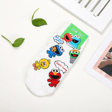 Disney 1pair Lion King Simba/Wild Boar/Aladdin Lamp God/Dumbo Socks Harajuku cartoon Print Funny sock spring short Sock