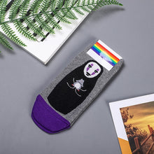 Disney 1pair Lion King Simba/Wild Boar/Aladdin Lamp God/Dumbo Socks Harajuku cartoon Print Funny sock spring short Sock