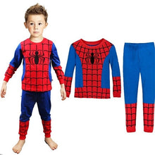 kid Boy Superhero Hulk Captain Spiderman Pajamas Set Children Avengers Ironman Cartoon Sleepwear Child Cosplay Halloween Costume