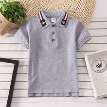 Boys Polo Shirts Short Sleeve Kids Shirt for Boys Collar Tops Tees Fashion Baby Boys Girls Shirts 2-16 Years Child Clothes