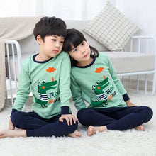 Kids Pajamas Girls & Boys Sleepwear Nightwear Baby Infant Clothes Animal Cartoon Pajama Sets Cotton Children's Pyjamas