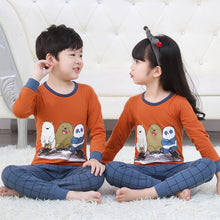 Kids Pajamas Girls & Boys Sleepwear Nightwear Baby Infant Clothes Animal Cartoon Pajama Sets Cotton Children's Pyjamas