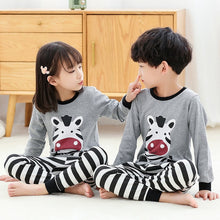 Kids Pajamas Girls & Boys Sleepwear Nightwear Baby Infant Clothes Animal Cartoon Pajama Sets Cotton Children's Pyjamas