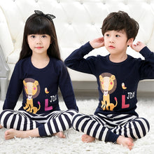 Kids Pajamas Girls & Boys Sleepwear Nightwear Baby Infant Clothes Animal Cartoon Pajama Sets Cotton Children's Pyjamas