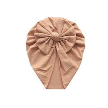Baby Headband Hat Bowknot Print Cotton Stretchy Turban Headband Infant Head Wrap Beanie Hat Girls Headwear Baby Hair Accessories