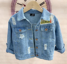 boys Cowboy jacket, hoodie, jeans Sets 3pcs Boys Sport Suits Children cotton Spring Autumn Sets Kids clothes sets 2-6years