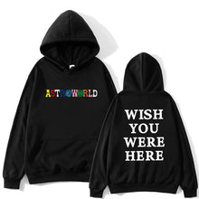 TRAVIS SCOTT ASTROWORLD  HOODIES Letters Print Sweatshirt+Sweatpant  men's Pullover Sweatshirt Hoodie Sports Pants tracksuit men