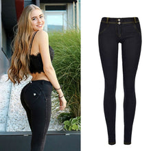 Low Waist Push Up Jeans Women Streetwear Skinny Pencil Pants Femme Fashion Super Stretch Slim Soft Legging Denim Pants Mujer