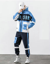 Tracksuit Mens Hip Hop Streetwear Men Suit Track Sweat Print Sweatsuit Male Sportswear Jackets Hoodie with Pants