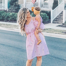 Striped Tank Mother and Daughter Matching Dresses Family Look Mommy and Me Clothes Mom Mum Baby Dress Family Matching Outfits
