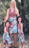 Striped Tank Mother and Daughter Matching Dresses Family Look Mommy and Me Clothes Mom Mum Baby Dress Family Matching Outfits