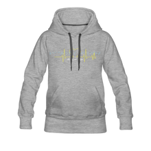 Women’s Premium Me Mine Jean Hoodie - heather gray