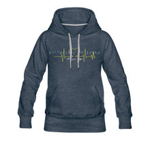 Women’s Premium Me Mine Jean Hoodie - heather denim