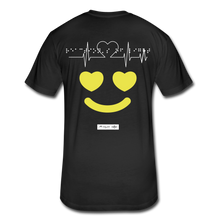 Fitted T-shirt by Me Mine Jean - black