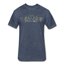 Fitted T-shirt by Me Mine Jean - heather navy