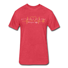 Fitted T-shirt by Me Mine Jean - heather red