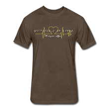 Fitted T-shirt by Me Mine Jean - heather espresso